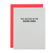 Chez Gagne Thank You Letterpress Card - Chez Gagne