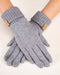 Chic Rib Knit Barn Gloves - Very Moda