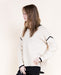 Contrast Hem Weekend Sweater - Beige - Very Moda