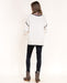 Contrast Hem Weekend Sweater - Beige - Very Moda
