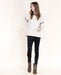 Contrast Hem Weekend Sweater - Beige - Very Moda