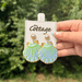 Courtney's Artful Shell Earrings - Consignment - Courtney Caughy