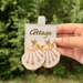 Courtney's Artful Shell Earrings - Consignment - Courtney Caughy