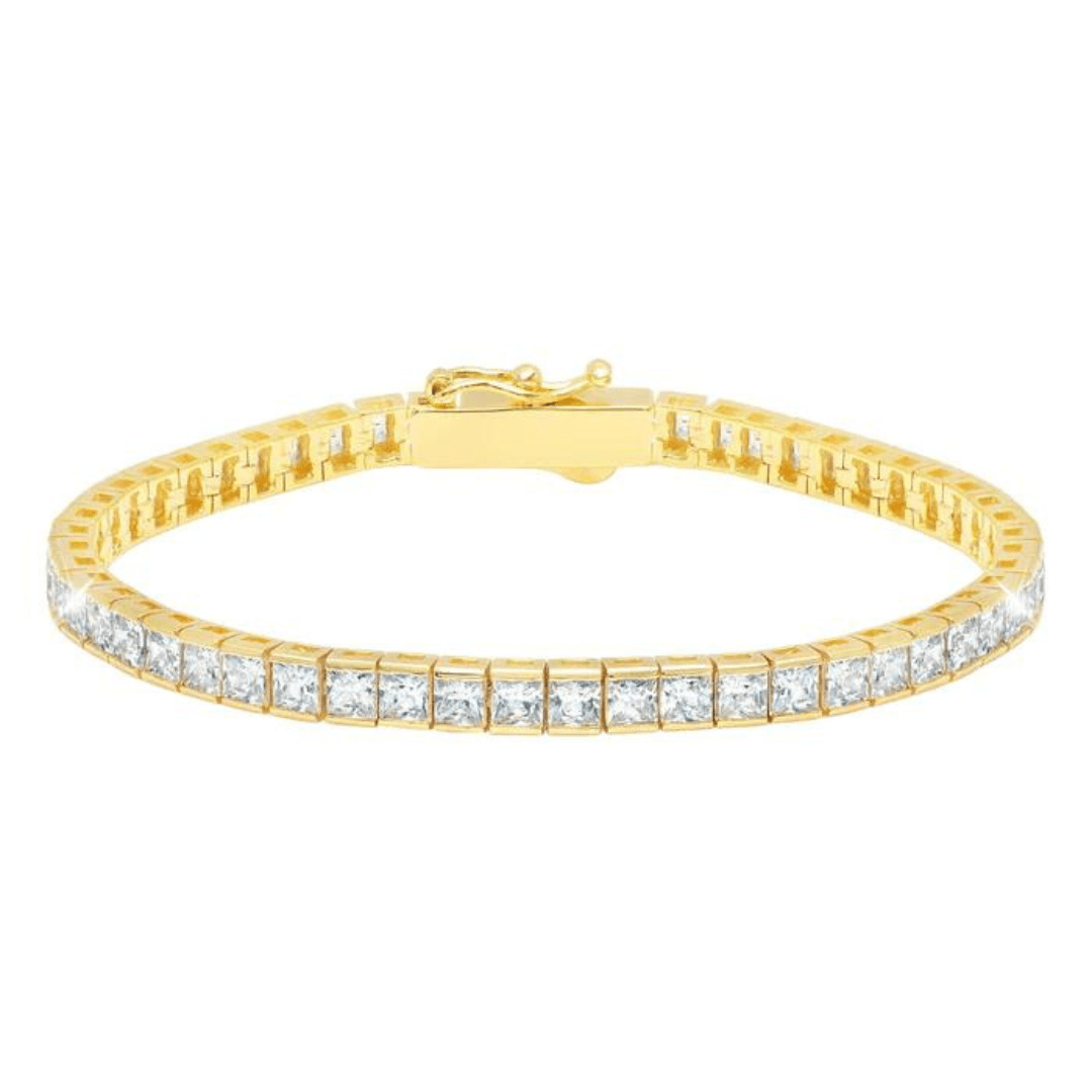 Crislu Classic Medium Princess Tennis Bracelet - Crislu