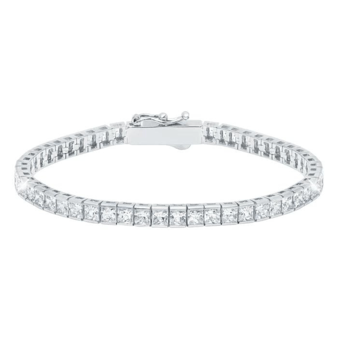 Crislu Classic Medium Princess Tennis Bracelet - Crislu