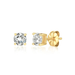 Crislu Solitaire Brilliant Stud Earrings - 1.0 Carats - Crislu