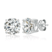 Crislu Solitaire Brilliant Stud Earrings - 6.0 Carats - Crislu