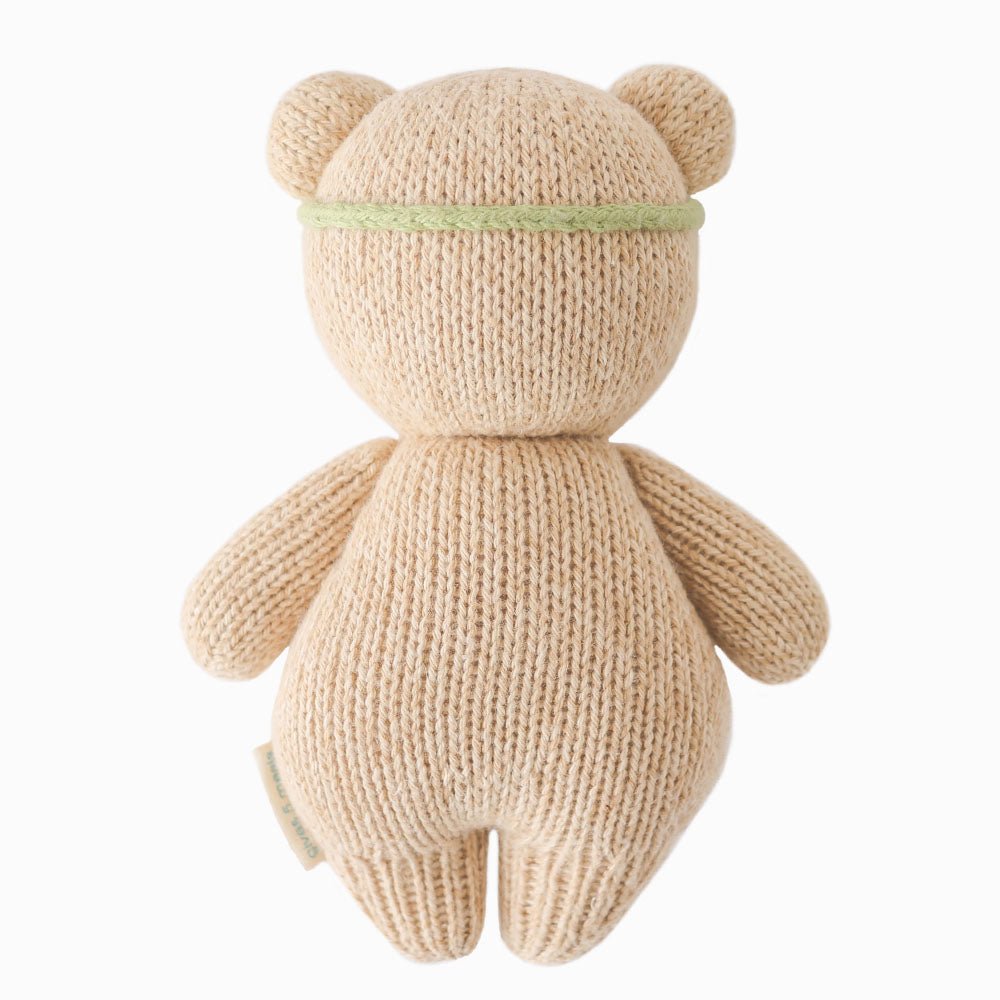 Cuddle + Kind Baby Honey Bear Ivory Floral - Cuddle + Kind