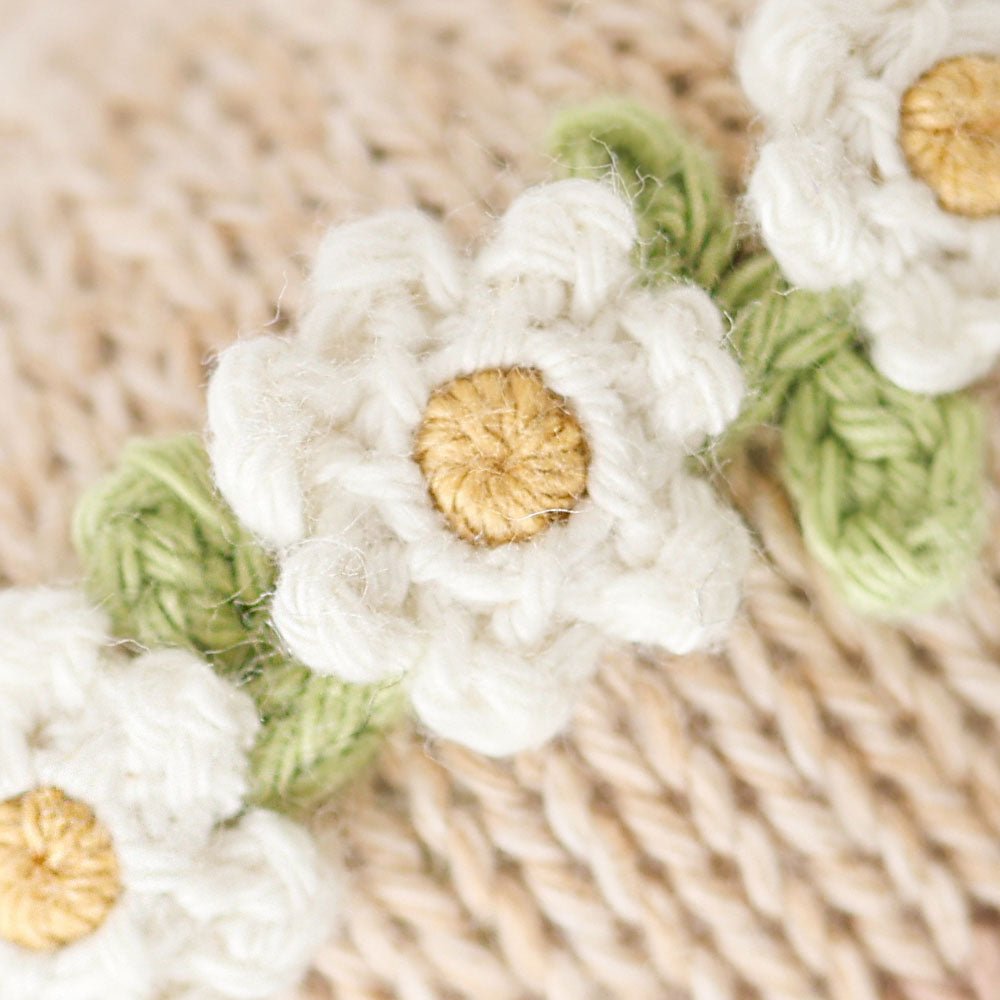 Cuddle + Kind Baby Honey Bear Ivory Floral - Cuddle + Kind