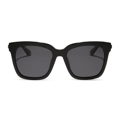 Diff Eyewear Bella Sunglasses-Black/Grey Polarized - Diff Eyewear