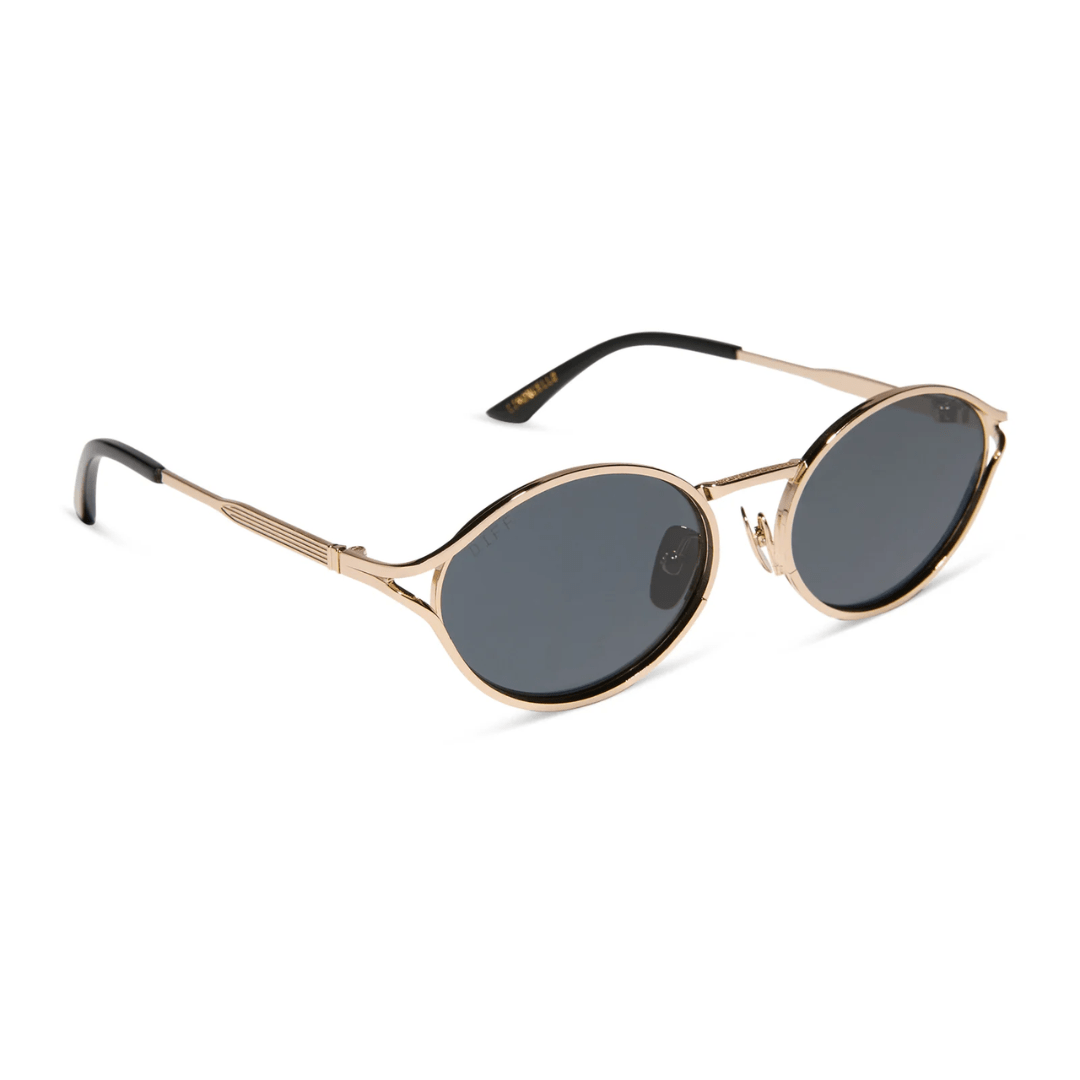 Diff Eyewear Limoncello Sunglasses- Gold - Diff Eyewear