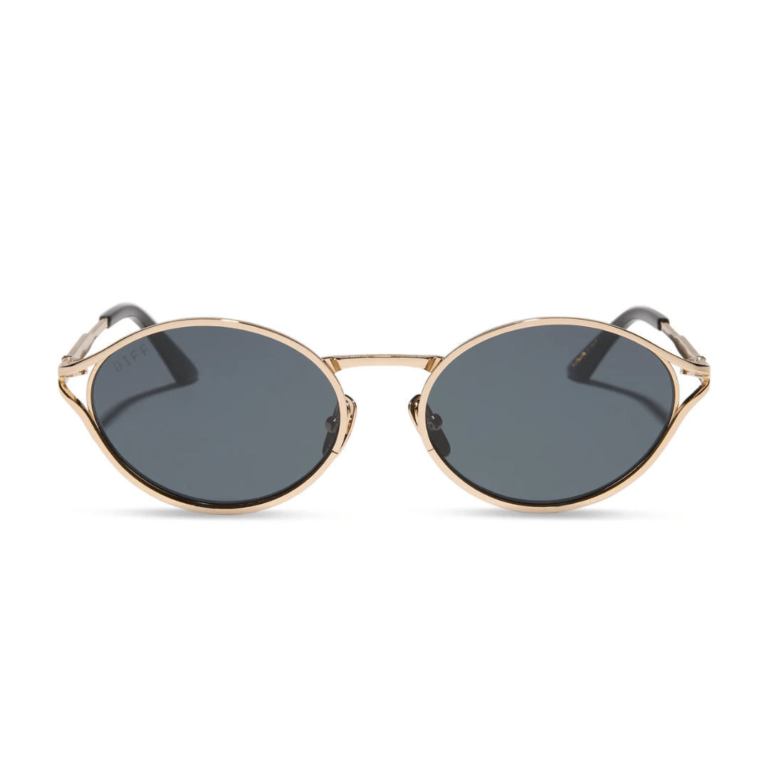 Diff Eyewear Limoncello Sunglasses- Gold - Diff Eyewear
