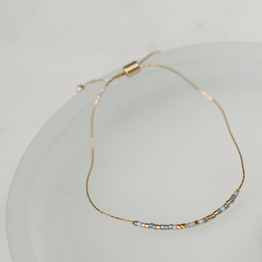 Dot & Dash Morse Code Beaded Bracelet - Dream Big - Dot & Dash Designs