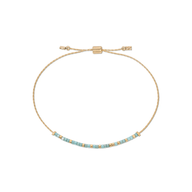 Dot & Dash Morse Code Beaded Bracelet - Island Time - Dot & Dash Designs