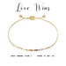 Dot & Dash Morse Code Beaded Bracelet - Love Wins - Dot & Dash Designs