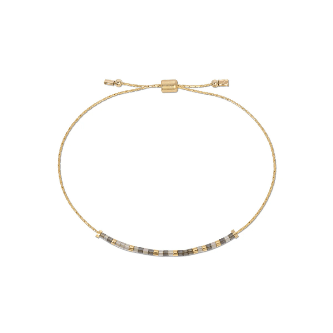 Dot & Dash Morse Code Beaded Bracelet - Rockstar - Dot & Dash Designs