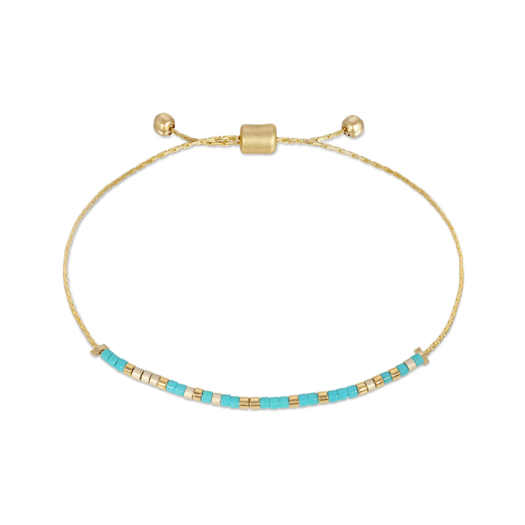 Dot & Dash Morse Code Beaded Bracelet - Soul Sister - Dot & Dash Designs