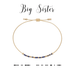 Dot & Dash Morse Code Bracelet - Big Sister - Dot & Dash Designs