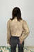 Elan Cropped Leather Jacket - Macchiato - Elan