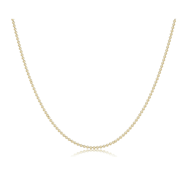 Enewton 15" Choker Classic Beaded Chain - Gold - Enewton