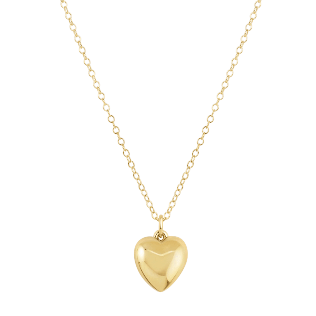 Enewton 16" Necklace Gold- Love Plush Gold Charm - Enewton
