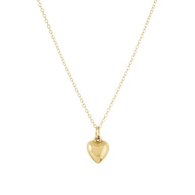Enewton 16" Necklace Gold- Love Plush Gold Charm - Enewton