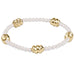 enewton Admire Gold 3mm Pearl Bracelet - Enewton