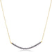 enewton Beaded Bliss Silver Faceted Hematite Gold Necklace - Enewton
