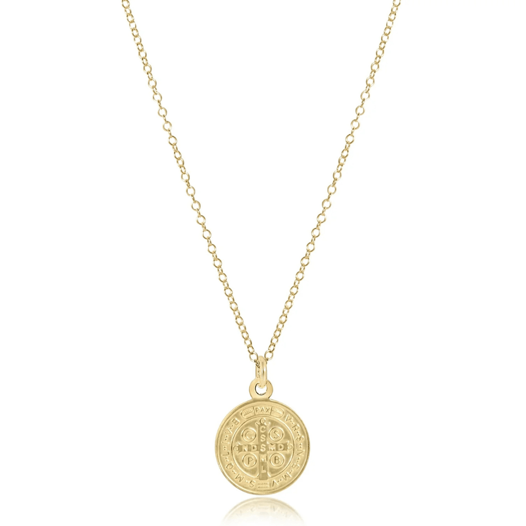 Enewton Blessing Gold Disc Necklace - Enewton