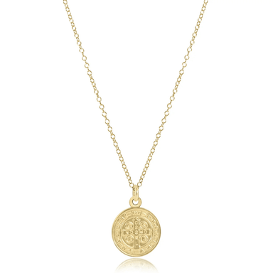 Enewton Blessing Gold Disc Necklace - Enewton
