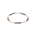 Enewton Blissful Pattern 2.5mm Bead Bracelet - Amethyst - Enewton