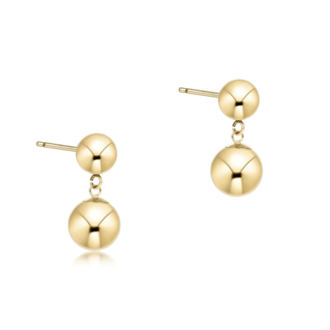 Enewton Classic 8mm Ball Drop Stud - Gold - Enewton