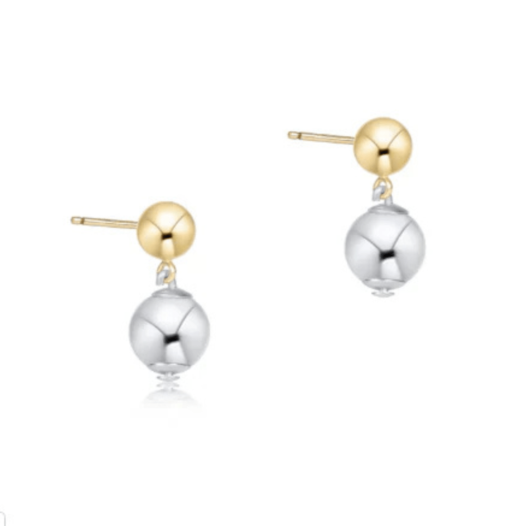 Enewton Classic 8mm Ball Drop Stud - Mixed Metal - Enewton