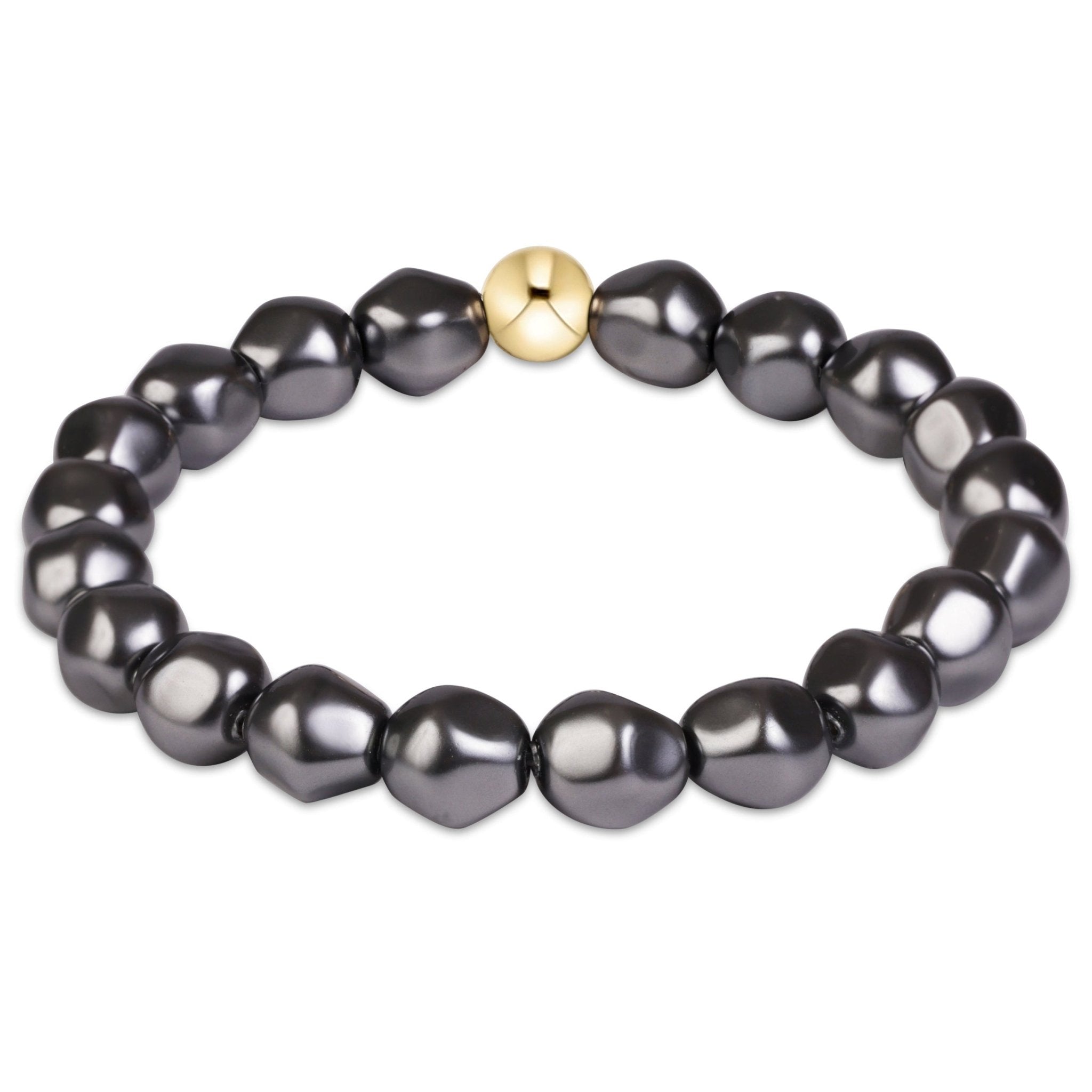 enewton Classic Admire Pearl Dark Grey Bracelet - Enewton