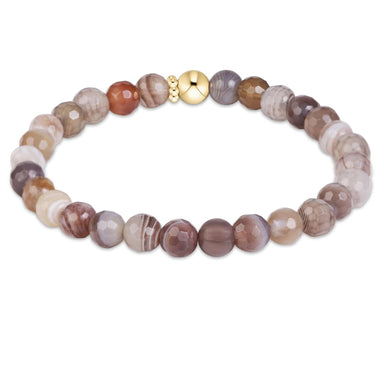enewton Classic Gemstone 6mm Bracelet - Botswana Agate - Enewton