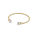 Enewton Classic Gold 3mm Bead Cuff - Pearl - Enewton