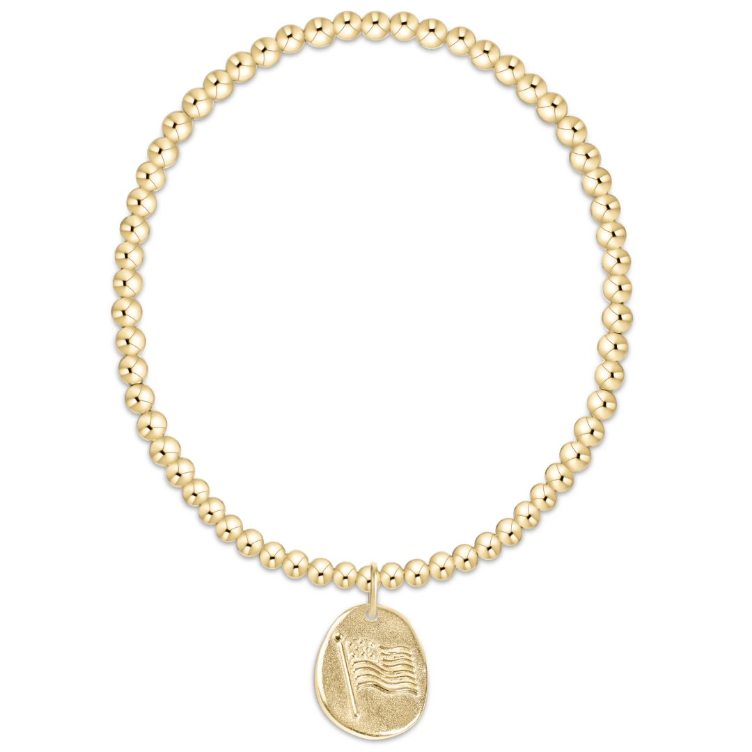 Enewton Classic Gold 3mm Bracelet- Inspire America - Enewton