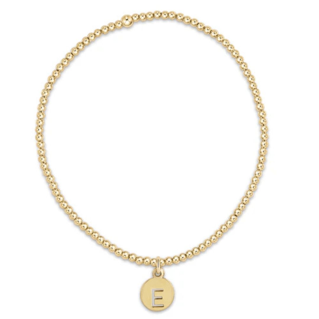Enewton Classic Gold Respect Small Disc Bracelet - Enewton