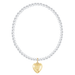 Enewton Classic Mixed Metal Bracelet-Love Plush Gold Charm - Enewton