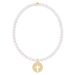enewton Classic Pearl 3mm Bracelet - Blessed Gold Disc - Enewton