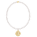 enewton Classic Pearl 3mm Bracelet - Protection Gold Disc - Enewton