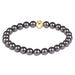 enewton Classic Pearl Dark Grey 6mm Bracelet - Enewton