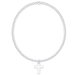 Enewton Classic Sterling 2mm Bracelet- Blessed Crystal Charm - Enewton