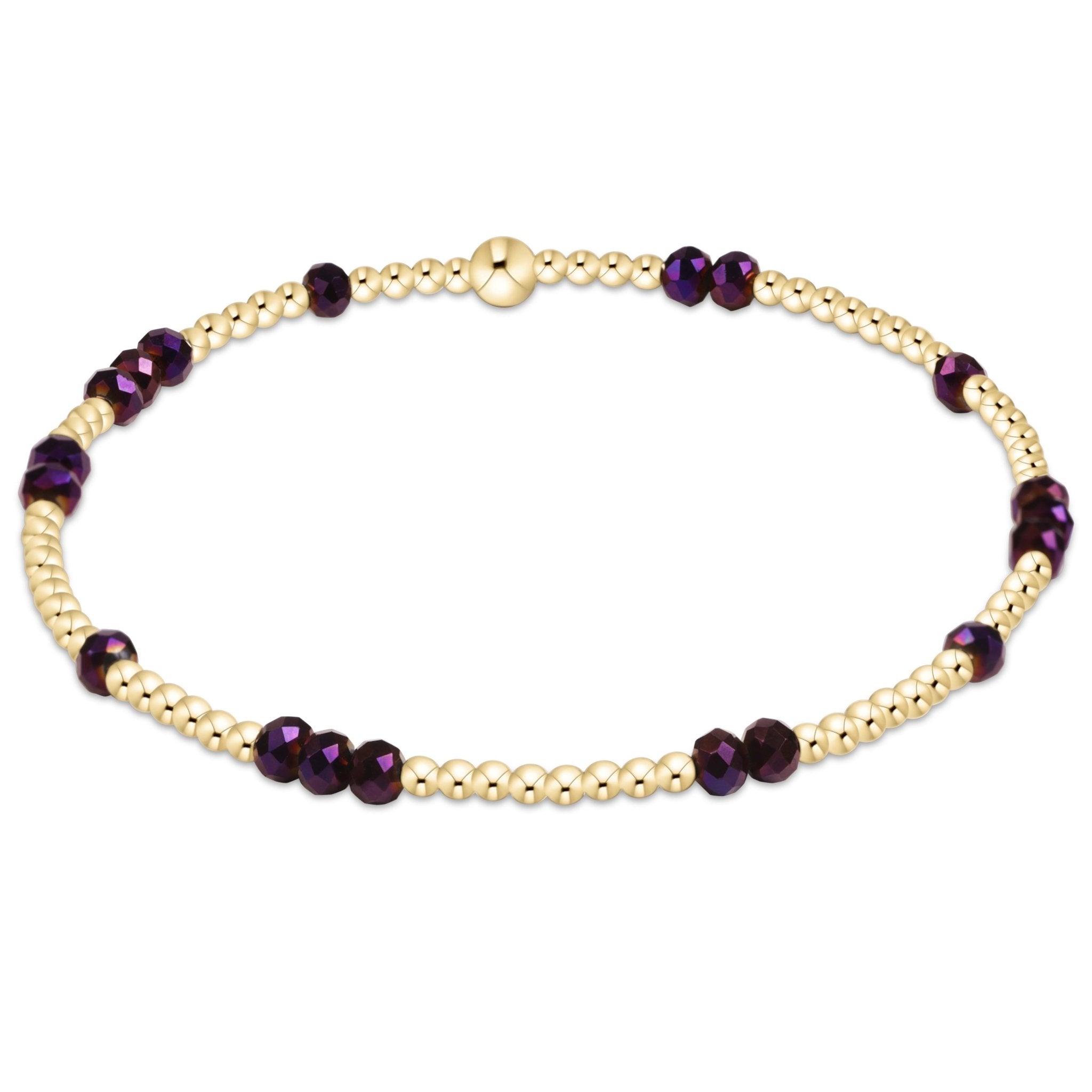 enewton Gameday Flirty Hope Unwritten Bracelet - Purple - Enewton