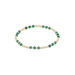 Enewton Gemstone Gold Joy Pattern 3mm Bead Bracelet - Green Onyx - Enewton