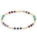 Enewton Gemstone Gold Joy Pattern 3mm Bead Bracelet - Hot Mess - Enewton