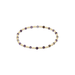 Enewton Gemstone Gold Sincerity Pattern 3mm Bead Bracelet - Amethyst - Enewton