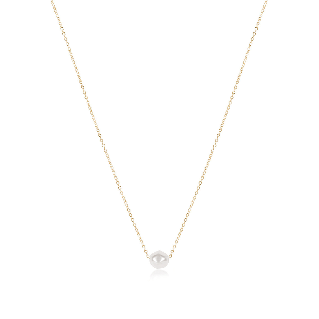 Enewton Gold Admire Necklace - Pearl - Enewton