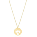 Enewton Gold Guardian Angel Disc 16" Necklace - Enewton