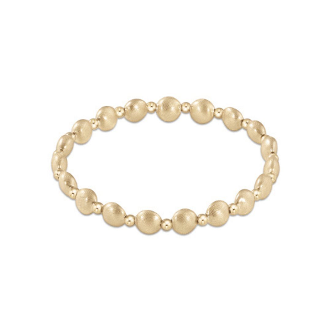 Enewton Gold Honesty Grateful Bead Bracelet - 6mm - Enewton